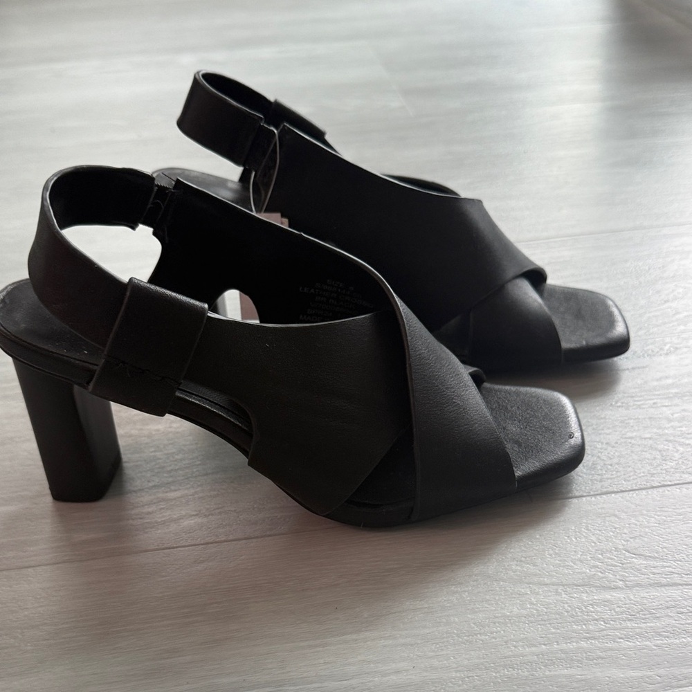 Banana Republic Black Heeled Sandals